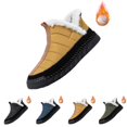 thumbnail image 4 of NOKIO Men'S Fleece-Lined Winter High-Top Boots Men'S Snow Boots Men'S High Top Snow Boots Fashion Casual Trainers Breathable Flat Casual Shoes Winter Padded Warm Men'S Boots Men'S Cotton Winter Boots, 4 of 5