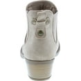 thumbnail image 4 of SODA CHELSEA Women's Hot Seller Elastic Sides Panel Block Heel Ankle Booties, 4 of 7