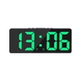 thumbnail image 1 of LED Digital Clock Smart LED Mirror Alarm Clock with Voice Activation Temperature, 1 of 4