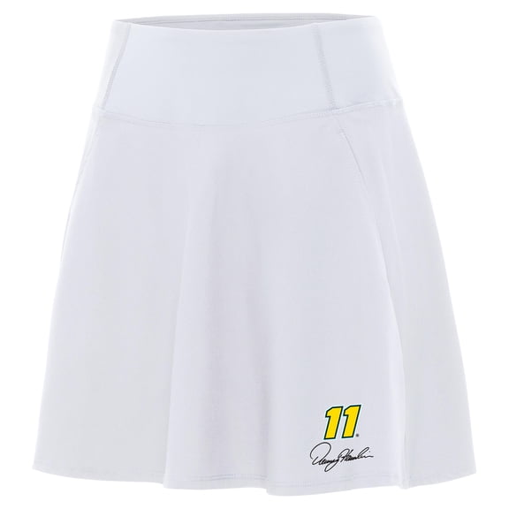 Women's Antigua  White Denny Hamlin Chip Skort