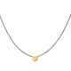 thumbnail image 1 of Collar con colgante de disco Yuxing dorado y plateado, 1 of 5