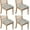 Multicolor Ethnic Geometric, variant on Multicolor Ethnic Geometric Patchwork Seat Covers for Dining Room Chairs Set Of 4,Stretch Printed Washable Chair Seat Cover with Elastic Ties and Button,Removable Waterproof Couch Cushion Covers
