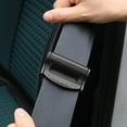 thumbnail image 3 of Car Seat Belt Clamp Elastic Clamp Vehicle Seat Belt Guard Regulator Fixed Seat Belt Limit Regulator 2pcs, 3 of 6
