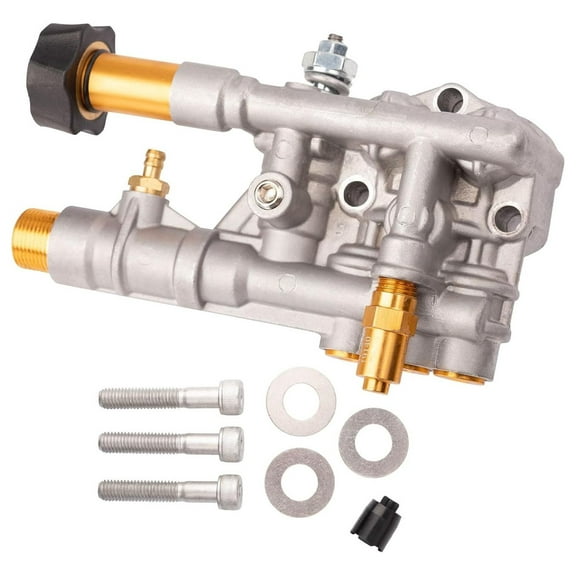 7108366 Simpson Cleaning Complete Manifold Head Replacement Kit for Technologies Pressure Washer Pump Model Numbers: 510001, 510003, 530011, 510013, 510020, 520006