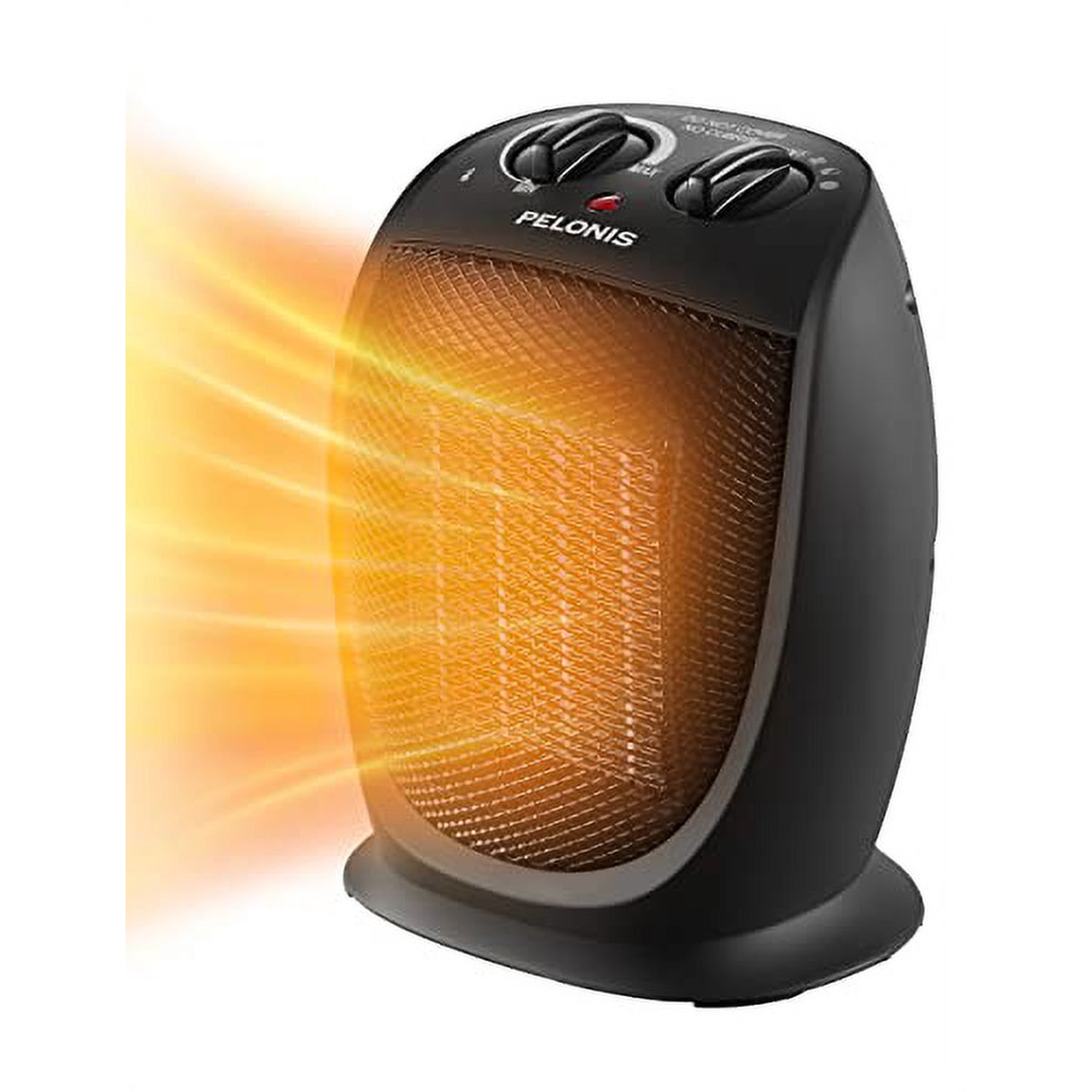 PELONIS PHTA1ABB Portable, 1500W/900W, Quiet Cooling u0026 Heating Mode Space  Heater for All Season, Tip Over u0026 Overheat Protection,for Home, Office  Personal Use, Black, 7 x 5.82 x 8.5 | Walmart Canada