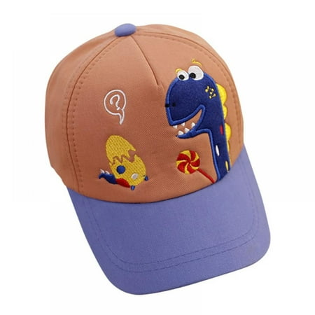 

Baby Dinosaur Baseball Caps Girls Breathable Sun Embroidery Hats for Boys Summer Cartoon Cap