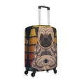 thumbnail image 3 of Balery Luggage Cover Pug dog Yoga Print Suitcase Covers for Luggage Elastic Washable Suitcase Protector Fits 18-32 Inch Luggage-Large, 3 of 9