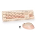 thumbnail image 1 of Combo de teclado y ratón Guffercty rojo colorido marrón, 1 of 6