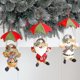 thumbnail image 3 of Navidad muñeca de Navidad paracaidismo sin rostro viejo adorno fiesta decoración universal. (rojo)(1 pieza), 3 of 5