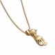 thumbnail image 1 of Moda Mujeres Plata Colgante Gato 3D Cute Cat Colgante Collar Cadena, 1 of 7