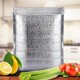 thumbnail image 2 of 50Pcs Aluminum Foil Lunch Cooler Bag Insulation Folding Picnic Portable Ice Pack Food Thermal Bag Food Delivery Bag, 2 of 5