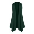 thumbnail image 3 of SuDongPo Women's Sleeveless Cardigan Open Front Knit Vest Longline Lightweight Summer Fall Outerwear Casual Coat Solid Color Fashion Outerwear, 3 of 3