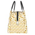 thumbnail image 4 of Vsdgher Shiba Inu Sunflower Print Insulated Reusable Bags with Sturdy Zipper and Handles, Foldable Totes for Hot or Cold Food Bring or Delivery, 4 of 8