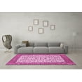 thumbnail image 3 of Ahgly Company Indoor Rectangle Persian Pink Traditional Area Rugs, 7' x 9', 3 of 4
