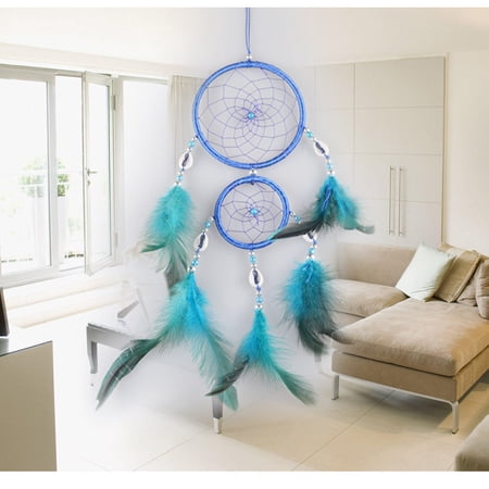 labakihah handmade lace dream catcher feather bead hanging decoration ornament gift wind chimes wind chimes
