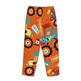 thumbnail image 5 of Xecao Monster Truck Women's Straight Lounge Pajama Pants: The Epitome of Relaxed Sleepwear, 5 of 9