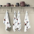thumbnail image 5 of Coolnut Cute Dachshund Dog Kitchen Dish Towel Set of 1, Soft Absorbent Drying Dishcloths Dish Towels with Hanging Loop for Kitchen Bathroom Bar Home Decor, 28 x 18 Inch Washcloth Gift, 5 of 7