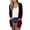 Red, variant on Winter Coats for Women Clearance 2022 Trendy Casual Pocket Long Sleeve Printed Cover Up Cardigan Outerwear