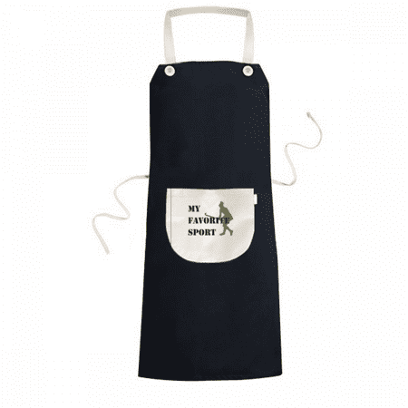 

Like Sports Fitness Balanced Hockey Apron Bib Sarong Cooking Baking Kitchen Pocket Pinafore