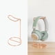thumbnail image 5 of Soporte universal moderno para auriculares para PC, juegos, oficina, ligero Oro rosa, 5 of 8
