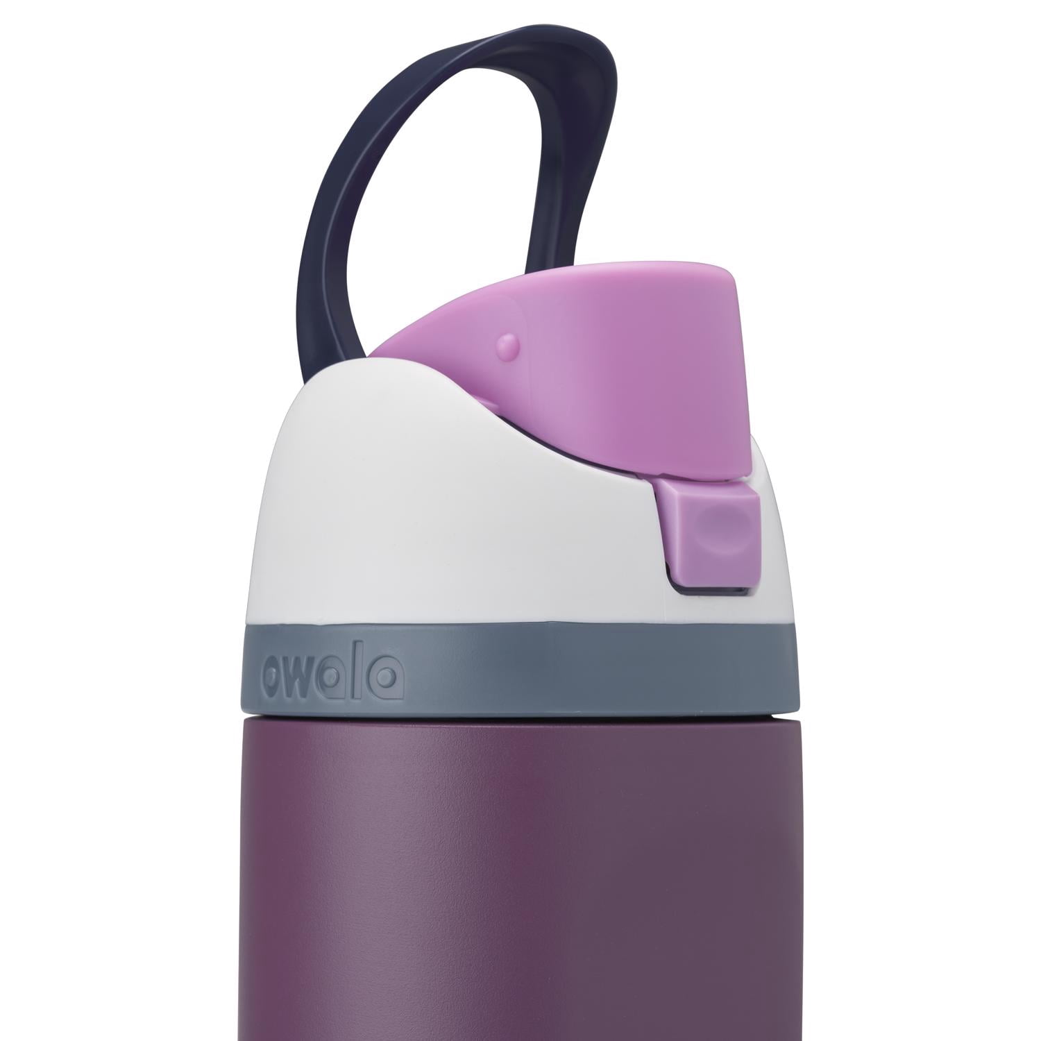 Owala FreeSip Stainless Steel Water Bottle, 24oz, Wacky Wildberry