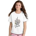 thumbnail image 4 of Paris France Eiffel Tower Roses Crewneck T Shirts Boy Girl Teen Brisco Brands S, 4 of 5