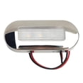 thumbnail image 1 of RV Marine Boat Interior Luz de acero inoxidable Luz de cortesía para Kayak Yacht Luz azul de 24 V, 1 of 8