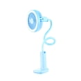 thumbnail image 3 of Mini ventilador portátil con clip de cuello ajustable de 360 ​​grados, recargable por USB, 1500 mAh para escritorio, oficina, cochecito de bebé kenally JJ12647-03B, 3 of 5