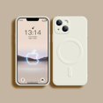 thumbnail image 1 of For Magsafe Magnetic Wireless Charge Case For iPhone 14 13 12 11 15 Pro Max Mini XR X S 7 8 Plus Soft Liquid Silicone Back Cover, 1 of 7