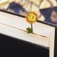 thumbnail image 4 of Flower Crochet Bookmark for Home and Craft - Practical Handmade Design Bookmark for Reading Lovers, 4 of 6