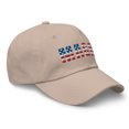 thumbnail image 2 of The Beanie Shop Stone MAGA USA Flag Embroidered Dad Hat – Adjustable Cotton Cap, 2 of 6