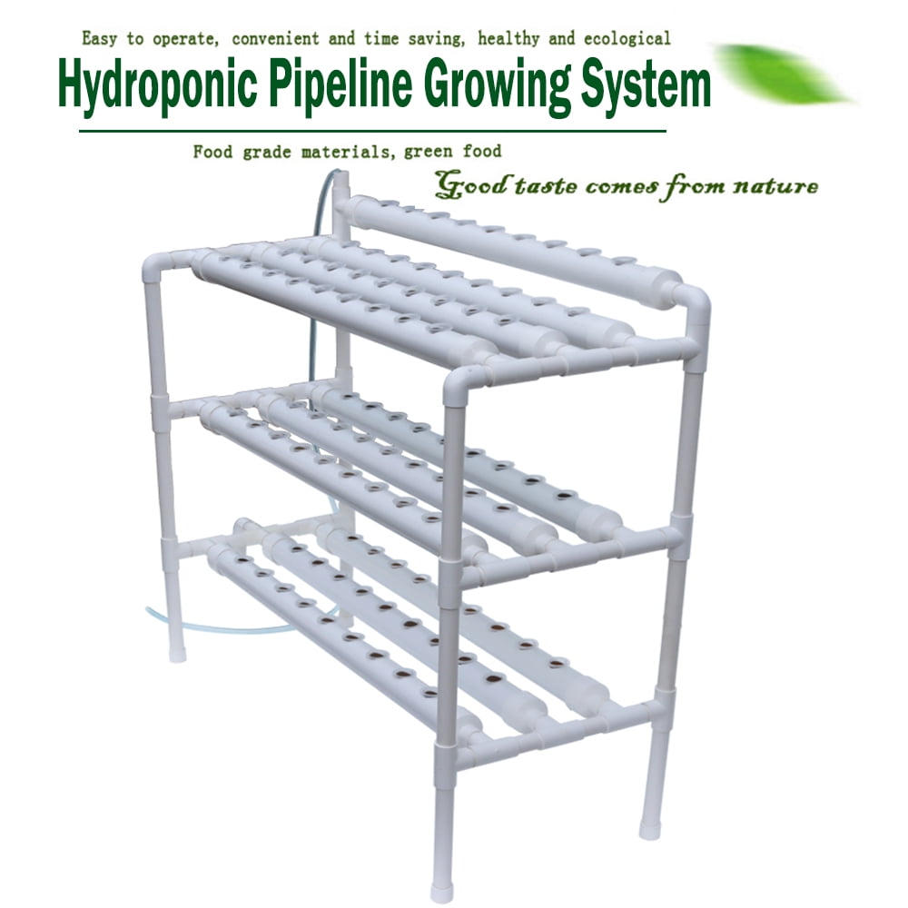 Kit Idroponico Verticale A 4 Livelli Con 108 Posti - Pompa Acqua Inclusa, Per Coltivare In Casa, Balcone, Giardino