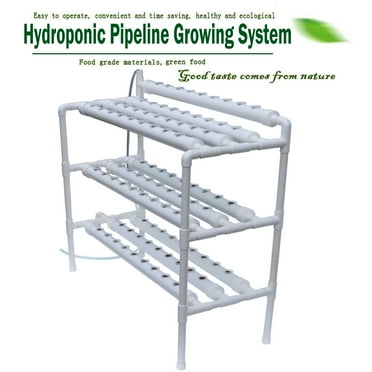TECHTONGDA 90 Holes Hydroponic Site Grow Kit Garden Plant System Indoor Grow Kit Pipeline Vegetable Planter