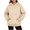 Beige, variant on Women Hoodies Fashion Crewneck Long Sleeve Sweatshirts Casual Loose Pullover Winter Solid Comfy Trendy Tops with Pockets