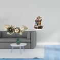 thumbnail image 2 of Escultura de arte de pared con hojas nórdicas y decoración de escritorio acrílica 2D, adorno de mesa único para comedor, regalo navideño., 2 of 8