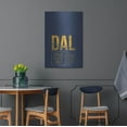 thumbnail image 4 of Luxe Metal Art 'DAL ATC' by O8 Left, Metal Wall Art, 24"x36", 4 of 9
