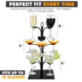 thumbnail image 4 of Soporte para bebidas Ksestor Cocktail Tree Tower con capacidad para 12 vasos, 4 of 6