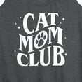 thumbnail image 3 of Instant Message - Cat Mom Club - Women's Racerback Tank Top, 3 of 6