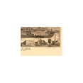 thumbnail image 4 of Historic Panoramic View - Bath New York - Corbin 1878 - 33.08 x 23 - Vintage Wall Art, 4 of 5