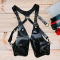 thumbnail image 6 of yuksok Hidden Underarm Shoulder Bag Shoulder Pouch for Outdoor Sports Cosplay Party Black, 6 of 9