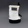 thumbnail image 4 of Stonz Baby Puffer Booties - Reflective Silver - Silver - S, 4 of 5