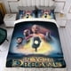thumbnail image 4 of En Tus Sueños Conjunto de sábanas temático, trío de piezas, cómodo y amigable con la piel, diseño único, regalo de decoración para el hogar para familiares, amigos y fans,173cm *218cm, 4 of 6