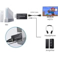 thumbnail image 3 of XINQIHANG Wii to HDMI Converter WII2HDMI Wii Signal to HDMI Support 720P 1080P 3.5MM Audio HD Video Output Adapter with 1M HDMI Cable Compatible with Nintendo Wii, 3 of 7