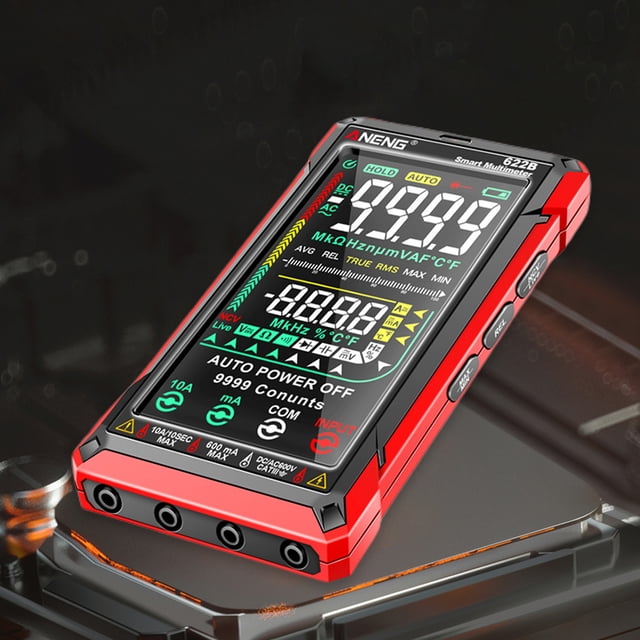 Probador de voltaje CA/CC Detector de voltaje de rango automático herramienta eléctrica multifuncional Tmvgtek Para estrenar