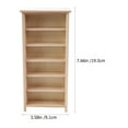 thumbnail image 4 of Home Furnishing Vertical Toys Storage & Bookcase, Wood, 4 of 6