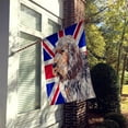 thumbnail image 2 of Carolines Treasures SC9879CHF Otterhound with English Union Jack British Flag House Flag House Size multicolor, 2 of 4