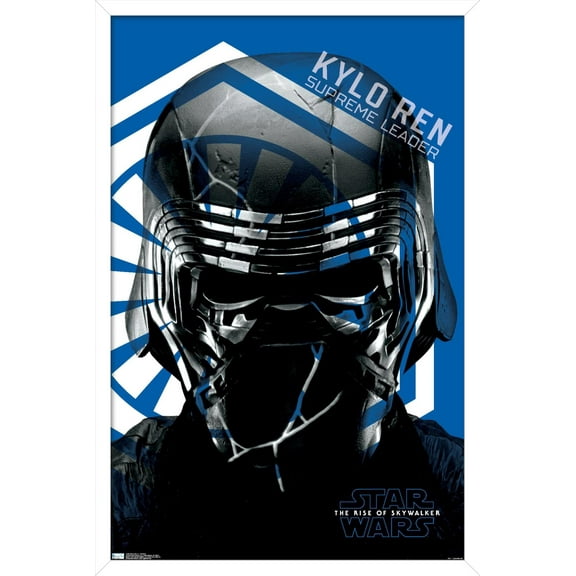 Star Wars: The Rise Of Skywalker - Cracked Wall Poster, 22.375" x 34", Framed