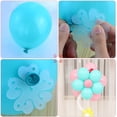 thumbnail image 5 of 100 Uds. Soportes portátiles de Clip para globos con forma de flor para decoraciones para eventos de boda suministros de fiesta de cumpleaños, 5 of 5