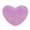 Purple, variant on Pompotops Heart Shaped Throw Pillow, Plush Cute Toy for Lover Kids Festival Gift, Valentine's Day Gift