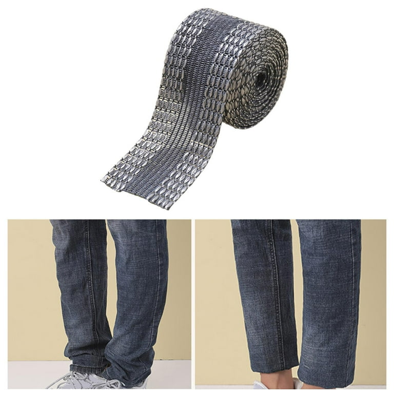 Grey Fabric Fusing Tape - Adhesive Hemming Tape For Jeans, Pants, And  Curtains